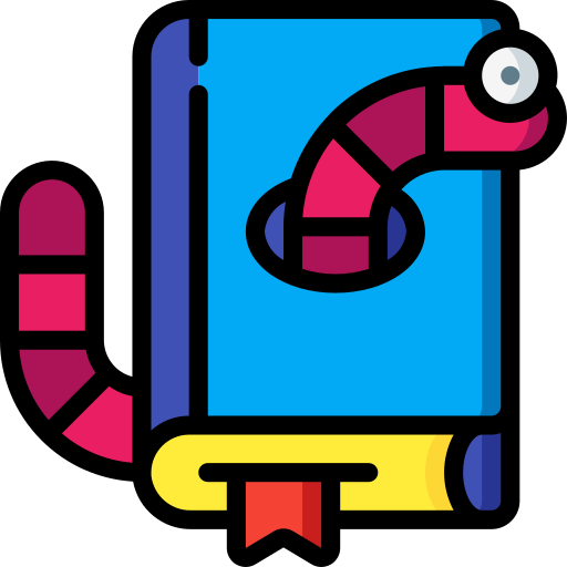 Bookworm icon