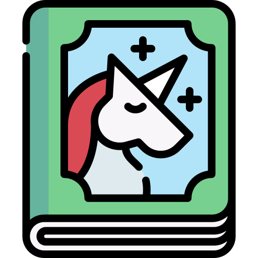 Fairytale book icon