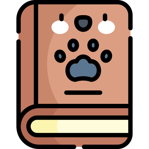 Paw book icon