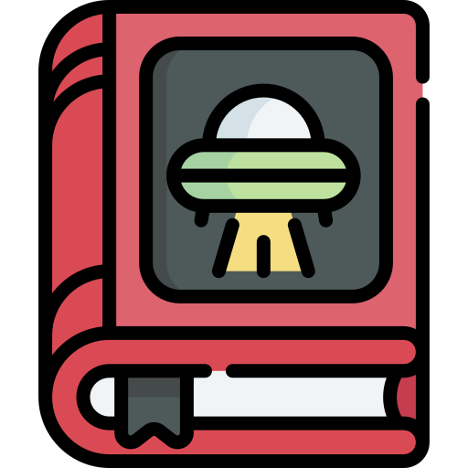 Sci-fi book icon